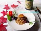 Filet Mignon au Cidre, Pommes Fruits et Cocos de Paimpol