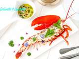 Homard au Naturel, sauce crémée au Cognac et à l'Estragon