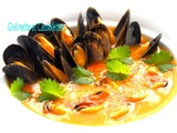 Moules de Bouchot en Velouté à la Tomate