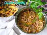 Osso Buco en Sauce Moutardée et aux Champignons, à la Vapeur