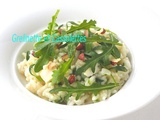 Risotto Roquette, Sarriette, Noisettes