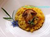 Risotto Safrané, aux Cèpes