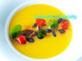 Velouté de Courge d'Eysines aux Shiitakés et Graines de Courge