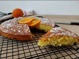 Gâteau à l’orange et pépites de chocolat