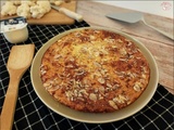 Gâteau de chou-fleur au skyr et parmesan