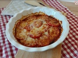 Gratin d’aubergine rapide