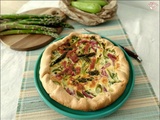 Quiche aux légumes de printemps