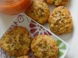 Biscuits apéritif avoine – carottes – cumin