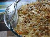 Gratin de patate douce – butternut – noisettes