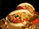 Gua Bao ou Bao Bun à la poitrine de porc à la poitrine de porc - Grignotine