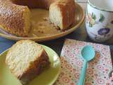 Gâteau au yaourt et chocolat blanc