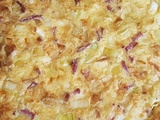 Quiche sans pâte poireaux et bacon