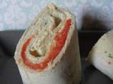 Wraps au saumon fumé & crème de surimis