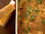 Gratin de chou-fleur croustillant aux 3 fromages