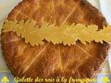 Galette des rois à la frangipane