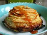 Tarte aux pommes crème d’amandes et caramel d’après Jacques Génin