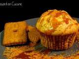 Muffins aux Spéculoos Sauce Caramel