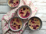 Bowl cakes aux flocons d’avoine et fruits rouges (weight watchers)