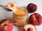 Confiture de pêches blanches #vegan