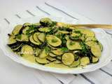 Courgettes rôties au lait de coco #vegan