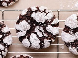 Crinkle cookies, les biscuits tout chocolat des fêtes de fin d’année