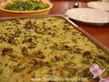 Gratin de courgette aux blettes