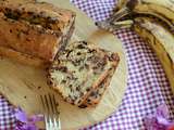 Banana bread au chocolat #sans lactose