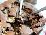 Brownie et beurre de cacahouète