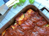 Cannelloni courgette ricotta #végétarien