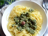 Cappelini pesto sauge anchois noisettes