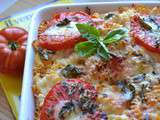 Caprese di girondole gratinati