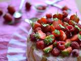 Charlotte fraises framboises #Jours Heureux