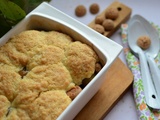 Cobbler aux mirabelles et amaretti