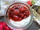 Compotée de fraises et graines de chia