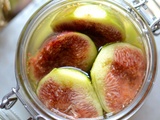 Conserves de figues au sirop