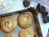 Cookies abricots secs fleur d'oranger et amandes