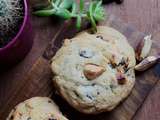 Cookies au chocolat et noix du Brésil