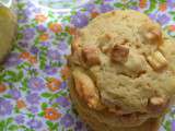 Cookies aux chuncks chocolat blanc et amandes