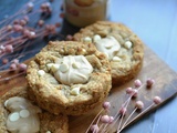 Cookies chocolat blanc et purée d'amande