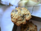 Cookies flocons d'avoine, chocolat et farine d'épeautre