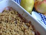 Crumble aux fruits d'automne #sans beurre