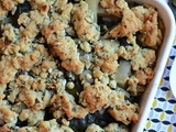 Crumble de blettes #végétarien