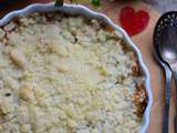 Crumble pommes poire #sans beurre