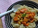 Curry de patates douces et pois chiches