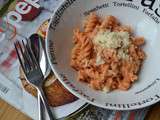 Fusilli sauce tomates et fromage frais