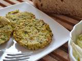 Galettes de courgettes #végétarien