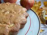 Gâteau aux pommes et à la chataigne