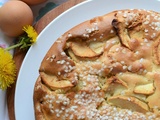 Gâteau aux pommes #sans beurre