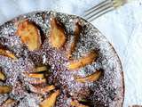 Gâteau pommes cacao #sans lactose