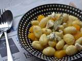 Gnocchi au potiron et Roquefort